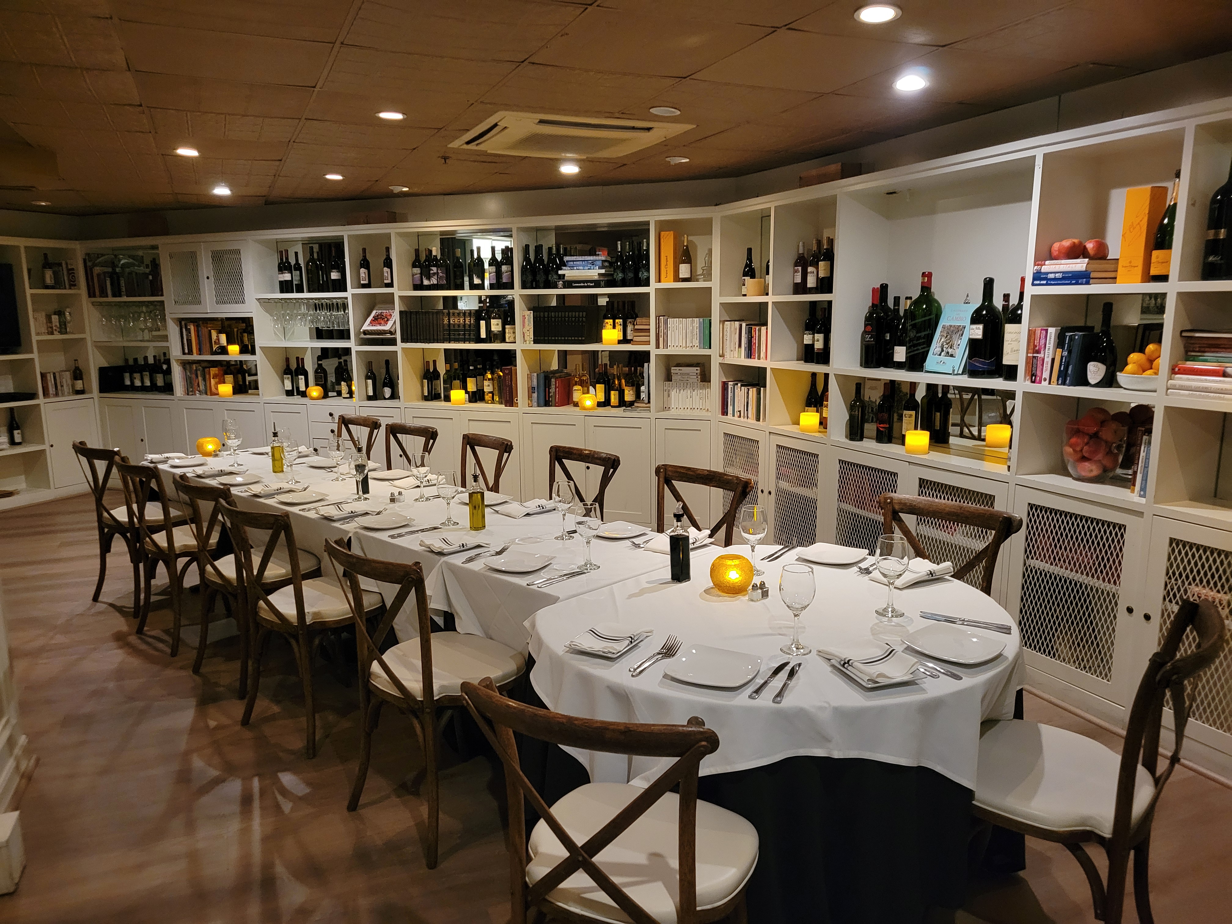 The Library at Antonello Ristorante