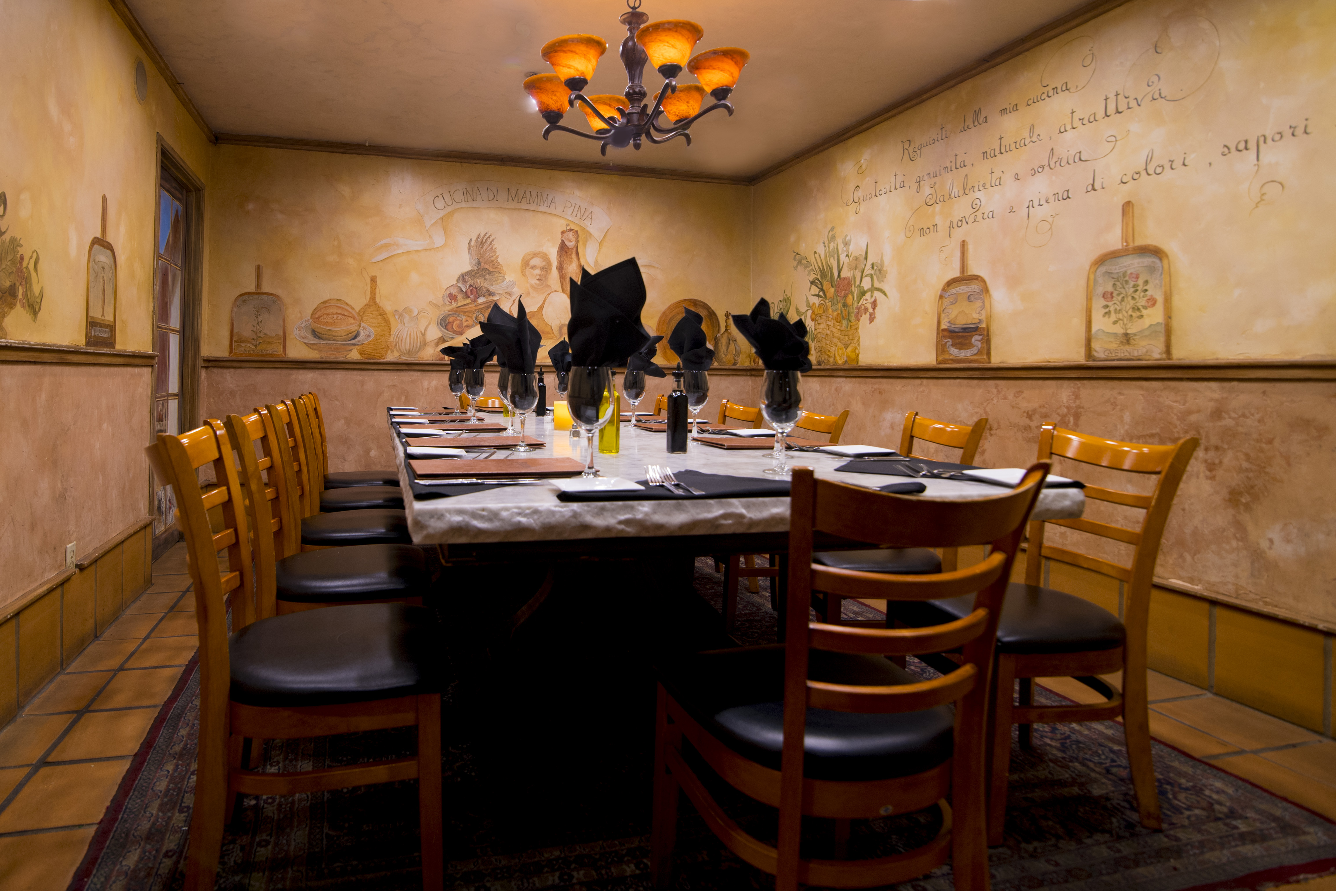 Cucina di Mamma Pina at Antonello Ristorante