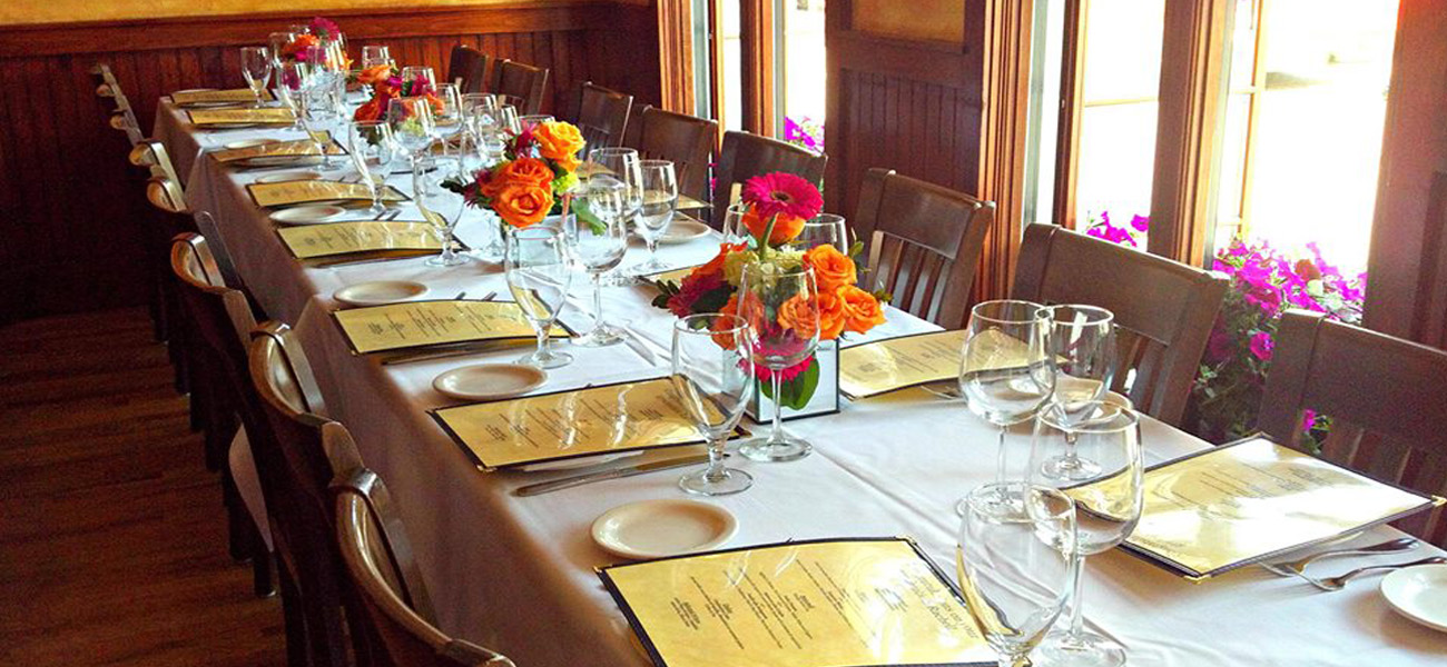 Private Window Room at Pane E Vino
