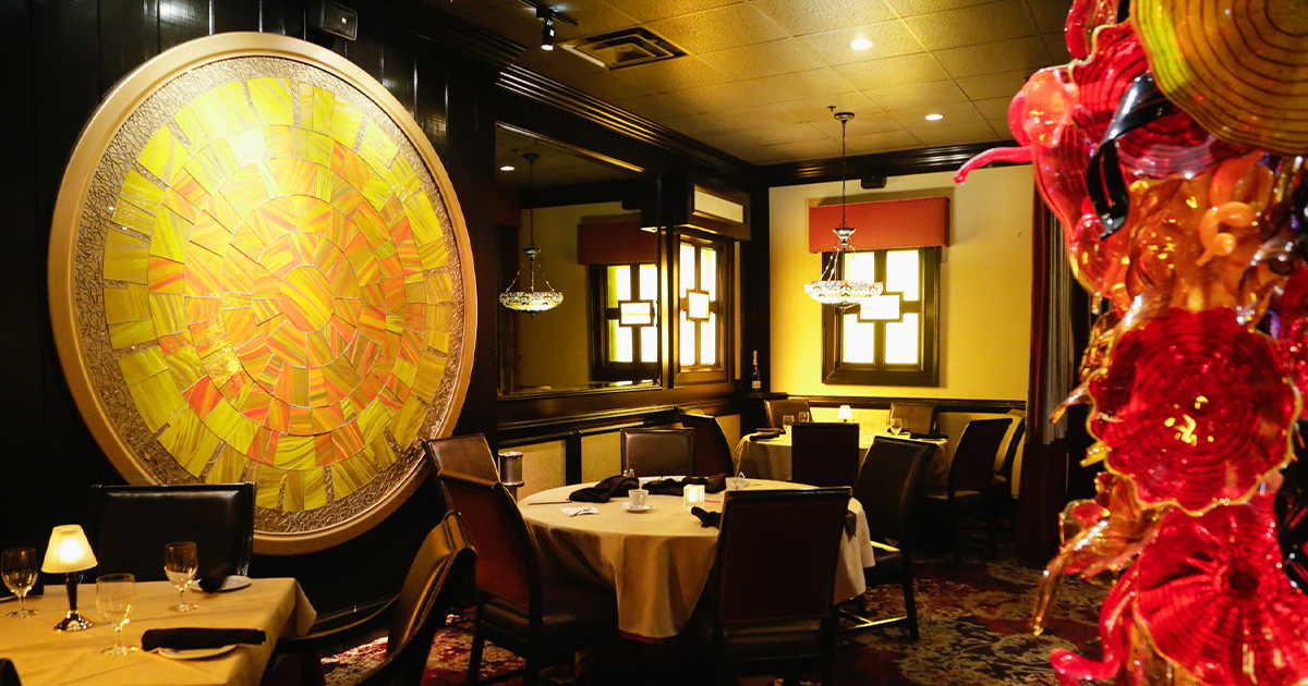 Main Dining Room at Camille's Restaurant
