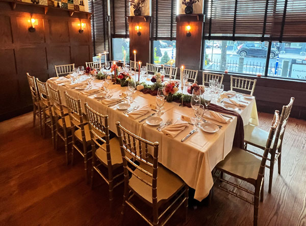 Private Dining Room at Mill's Tavern