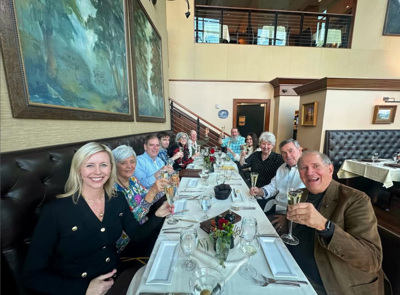 Halls Chophouse Greenville private dining 5
