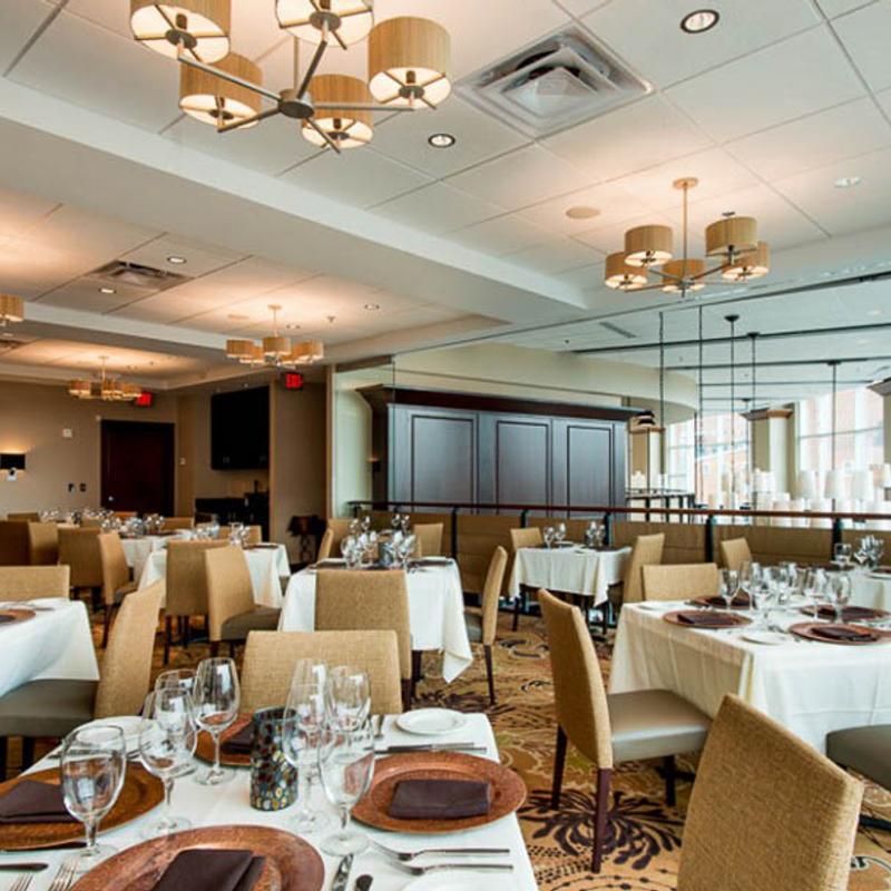 Halls Chophouse Greenville private dining 2
