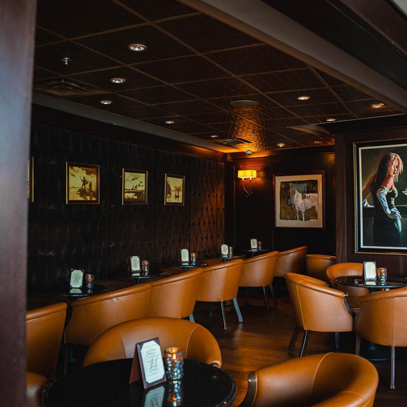 Halls Chophouse Greenville private dining 4