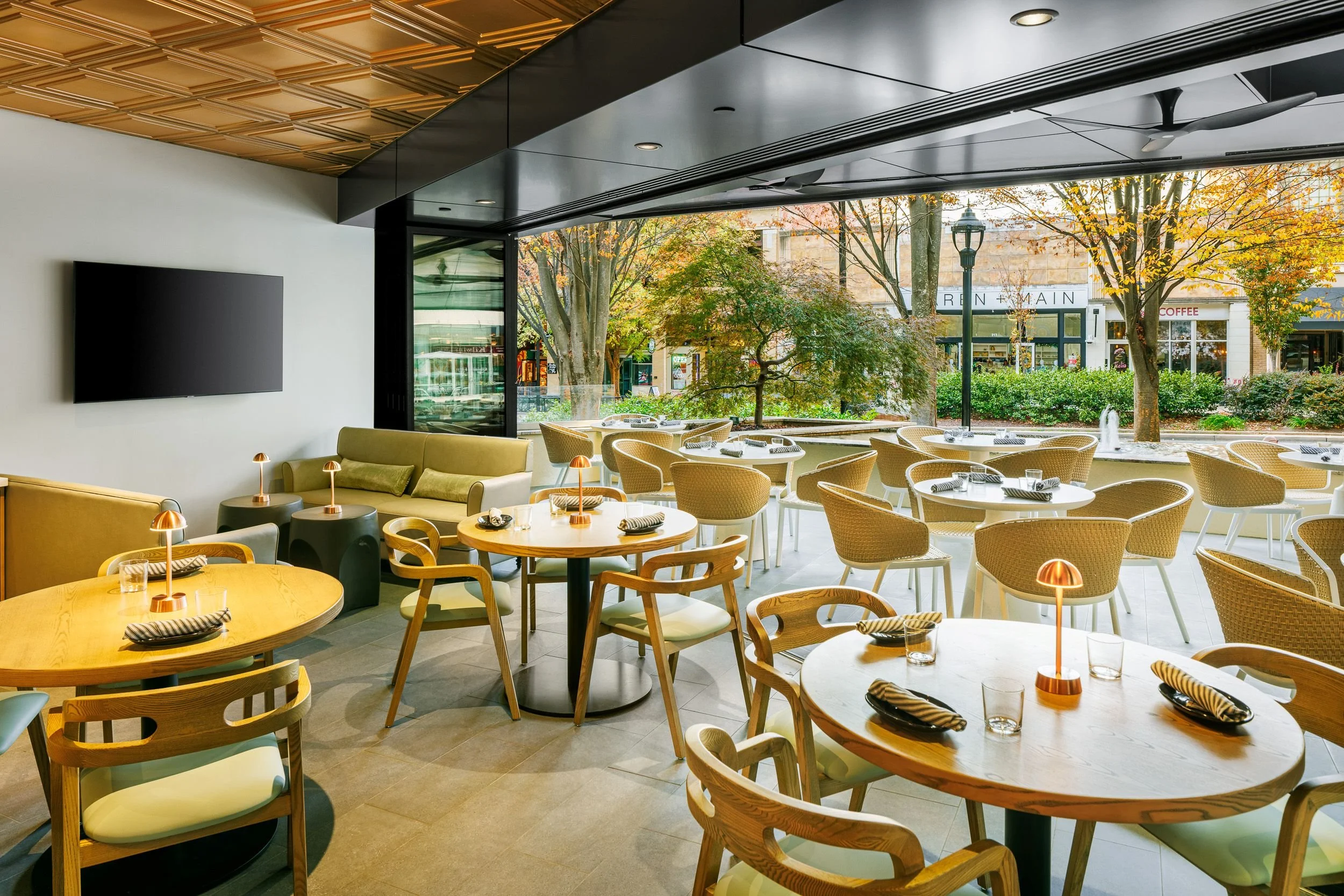 Patio / Lounge Space at Roost