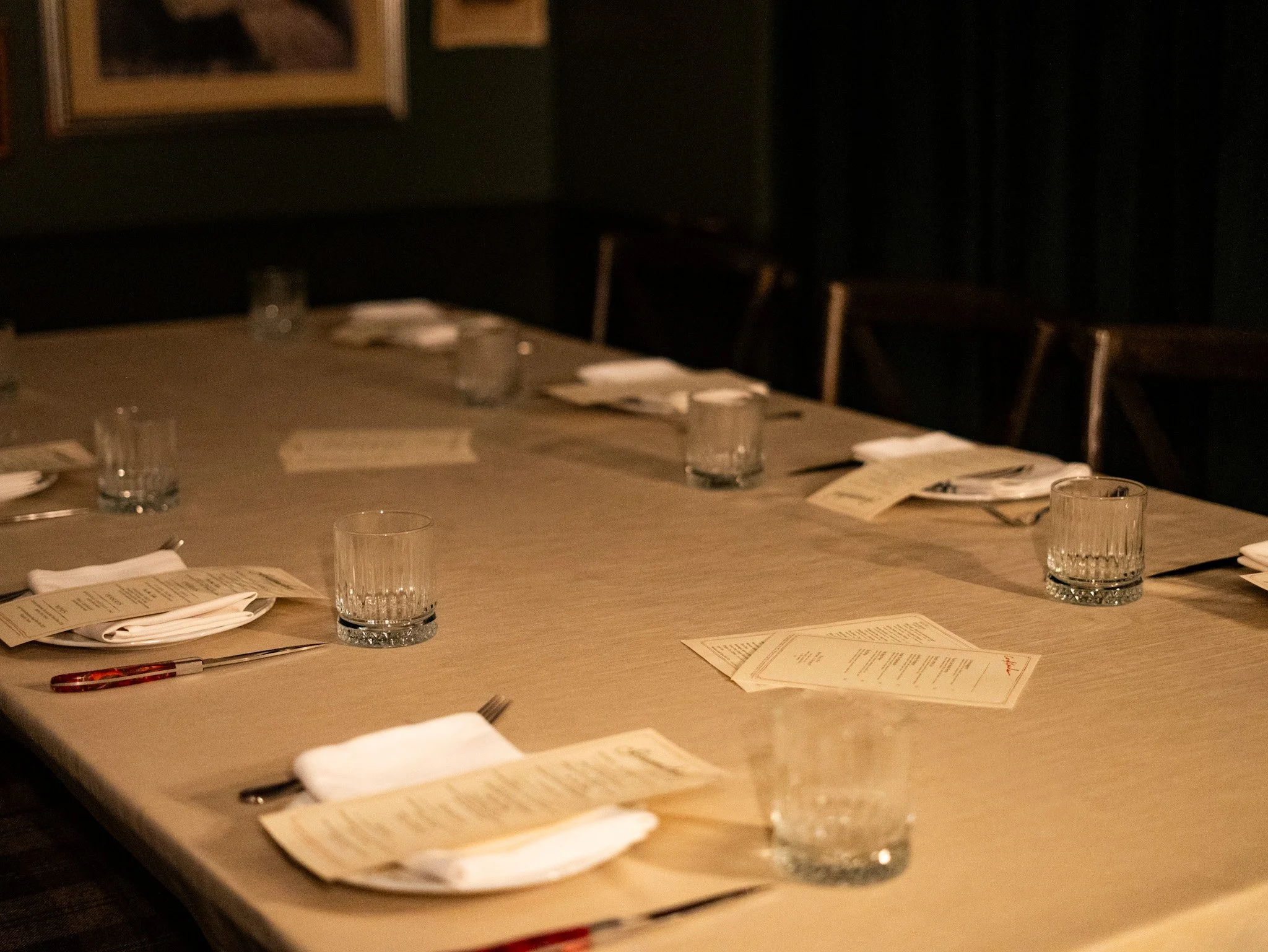 Scoundrel private dining 3