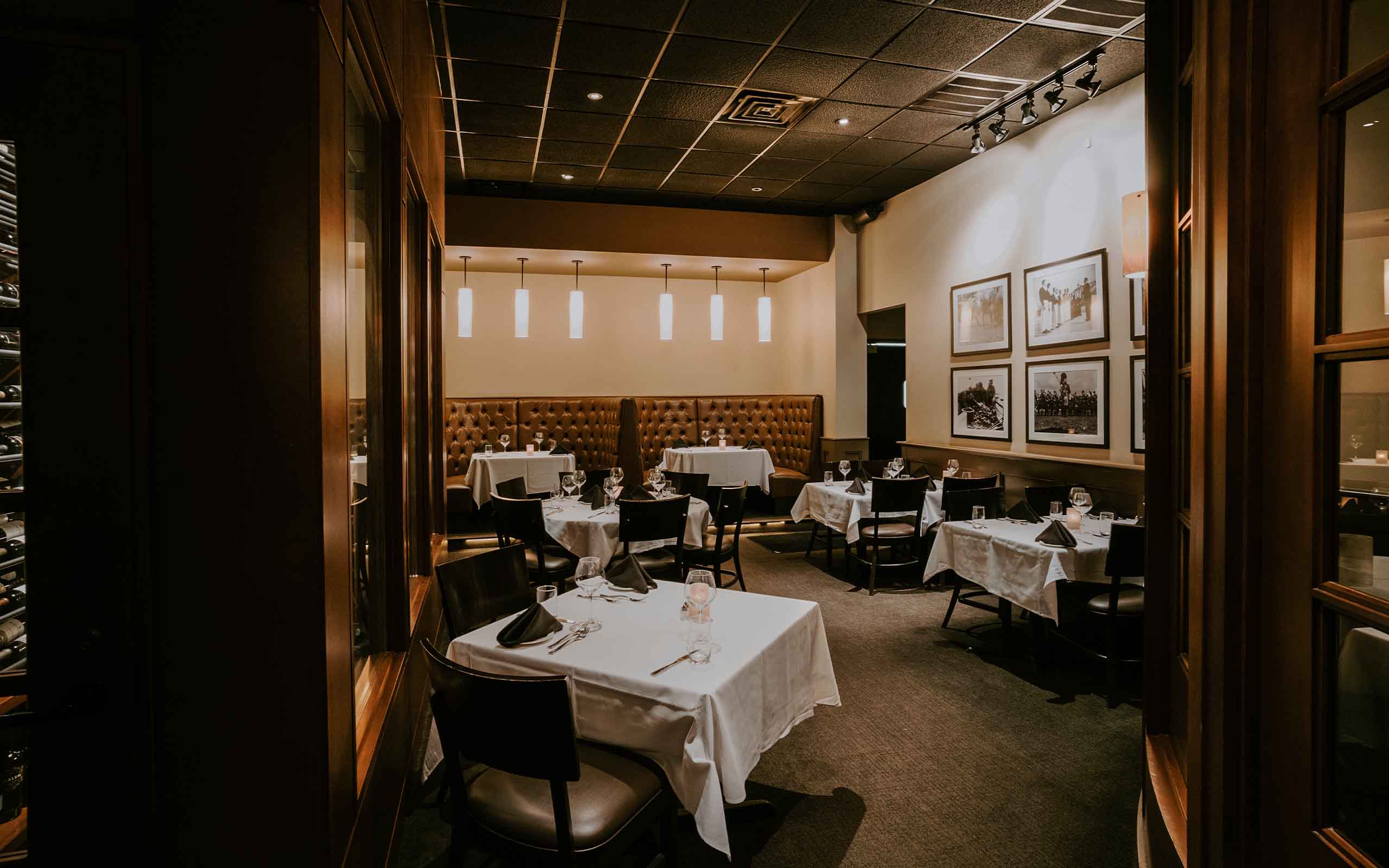 Semi-Private Dining Area at Rick Erwin's Eastside