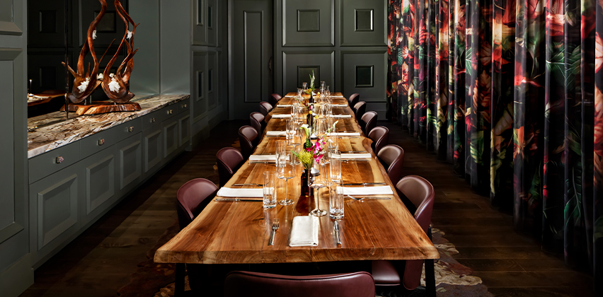 Between the Trees private dining 4