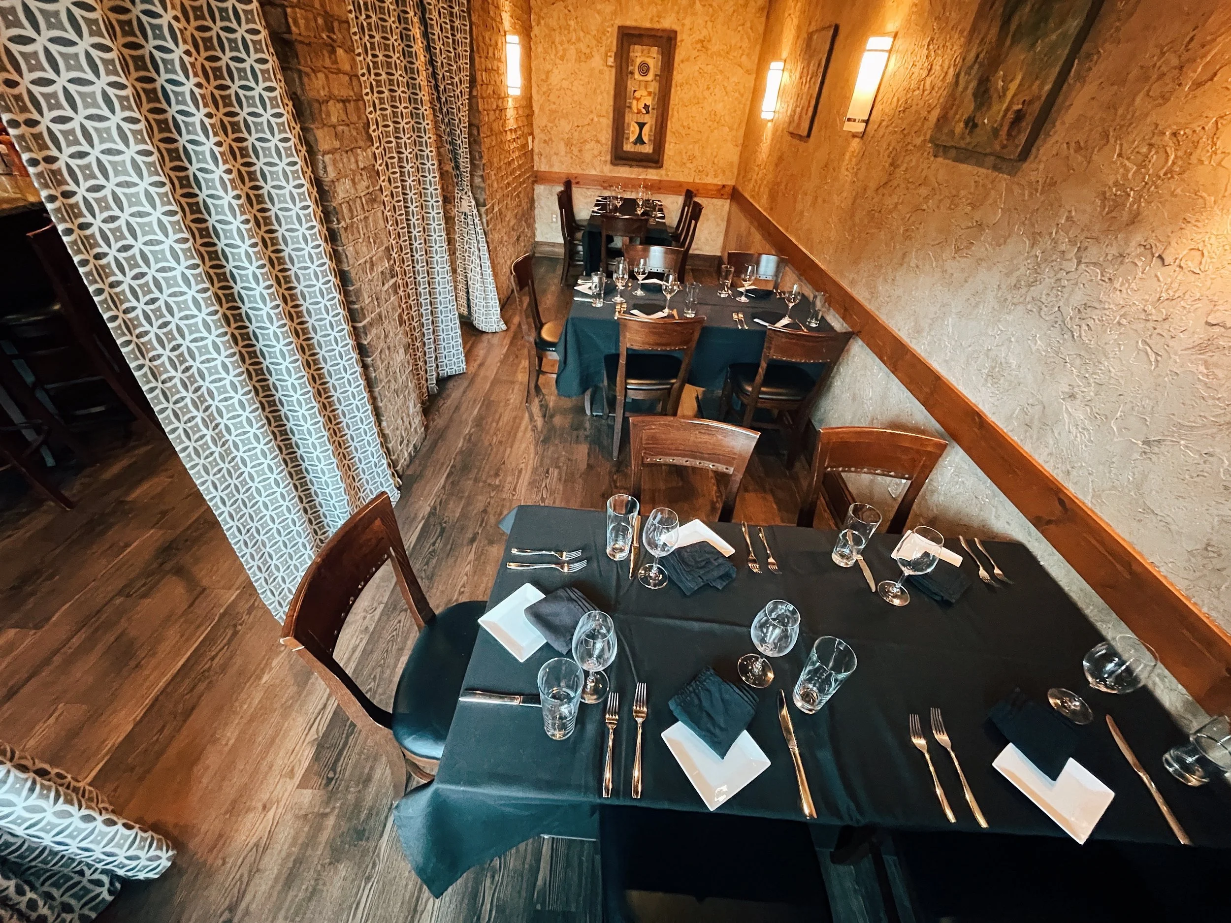 Intimate Dining Room at Bellini's Ristorante & Bar