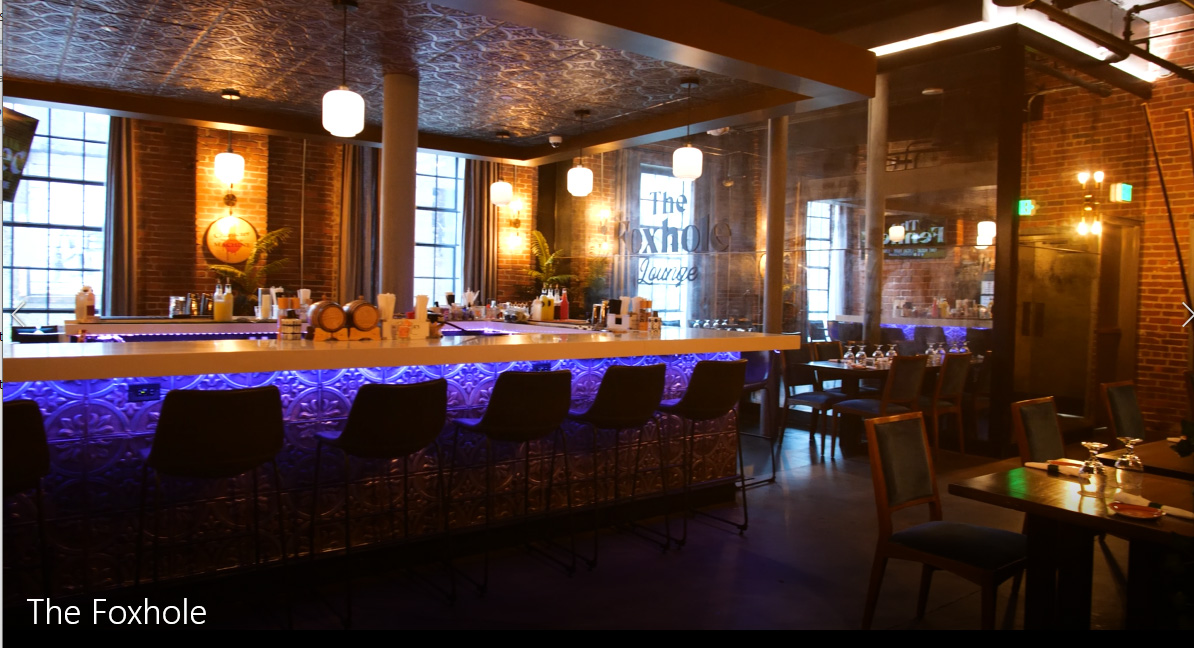 The Foxhole Lounge at The Fennec