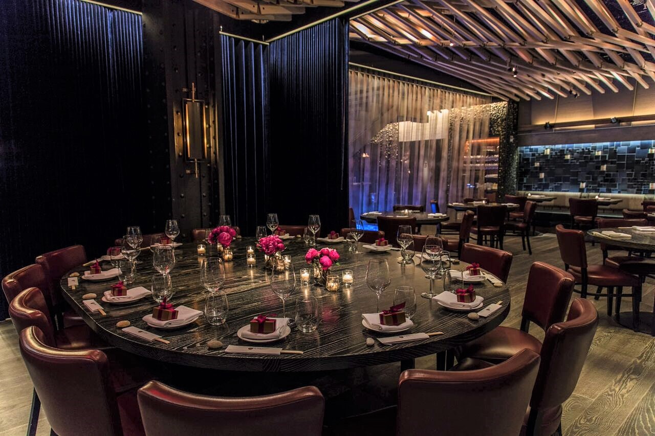 Malibu Table at Nobu Downtown