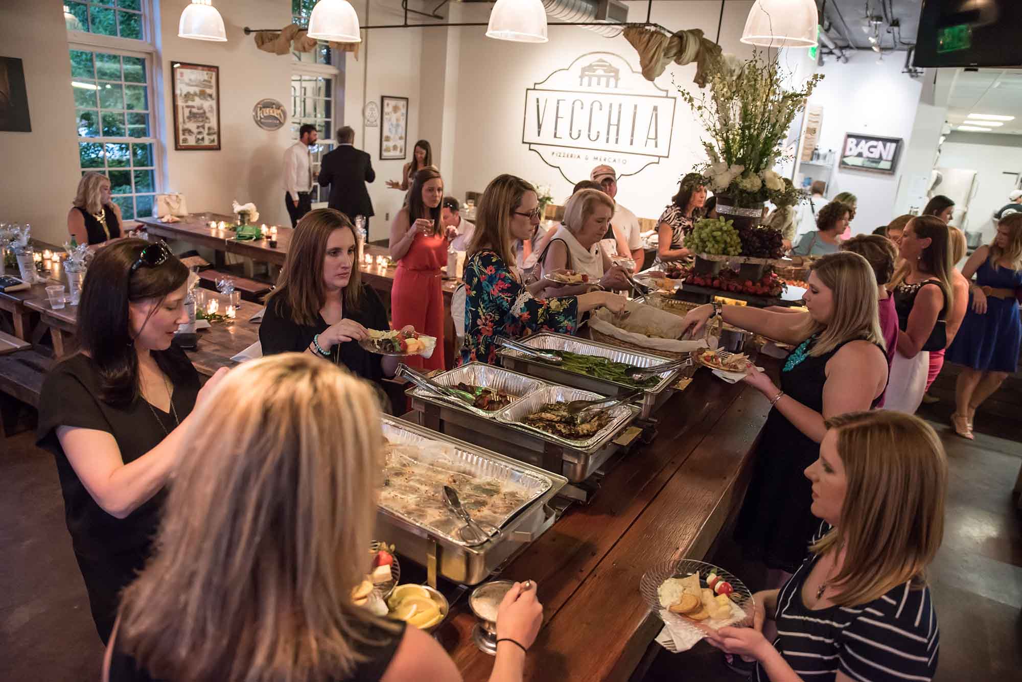 Vecchia Pizzeria & Mercato private dining 4