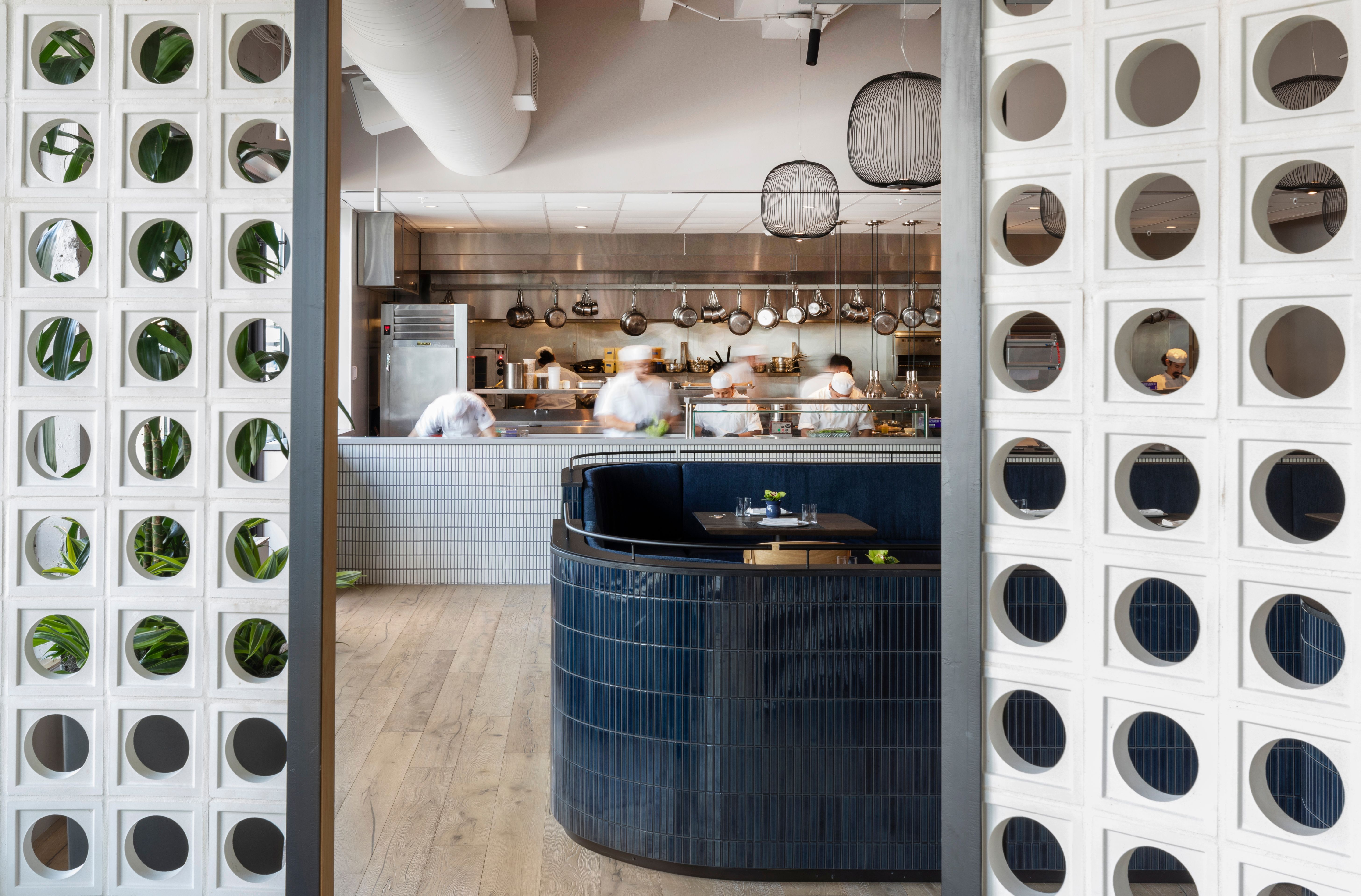 Navy Blue private dining 5