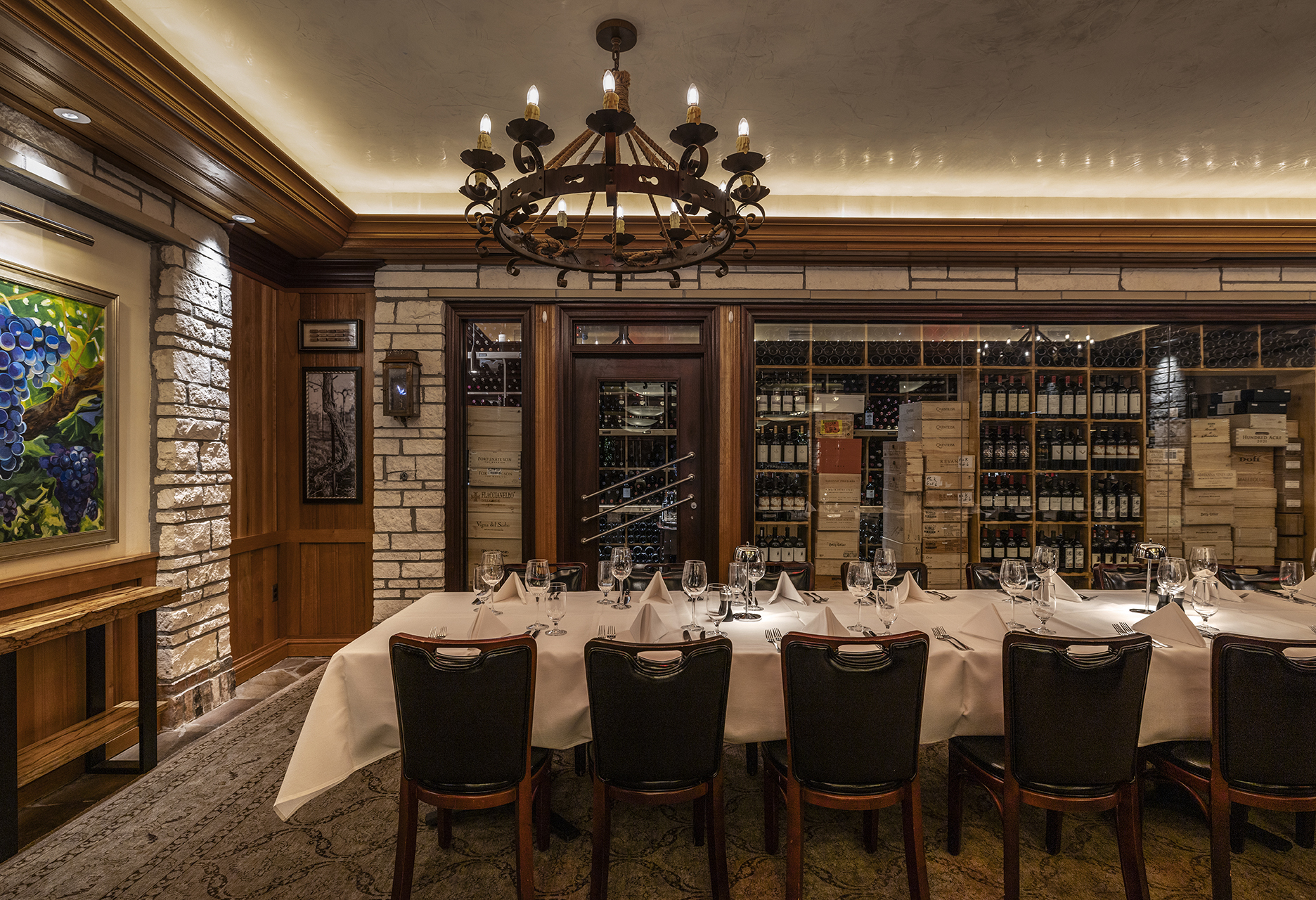 The Wine Room at Pappas Bros. Steakhouse - Downtown