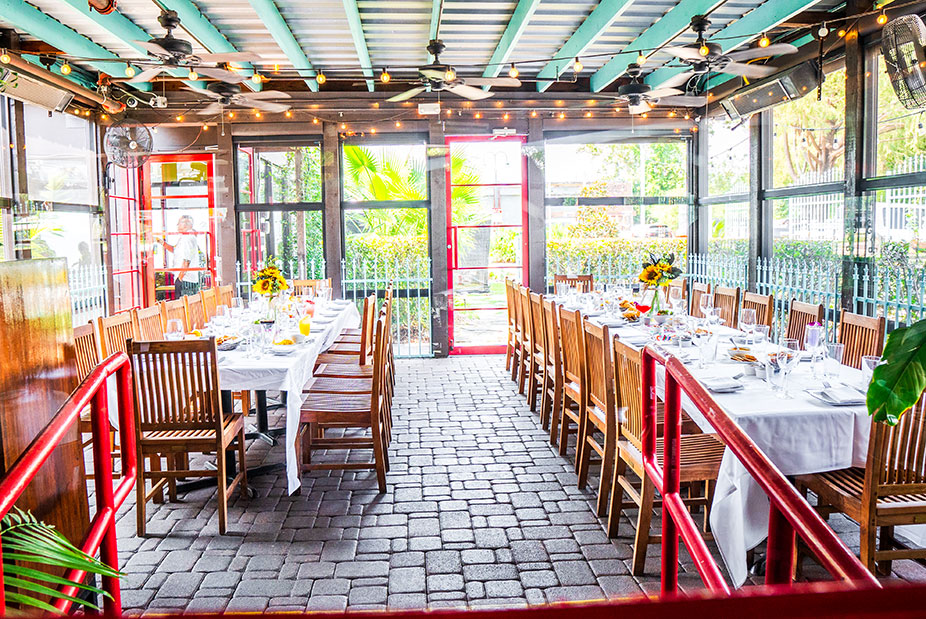 Garden Patio at The Original Ninfa's on Navigation