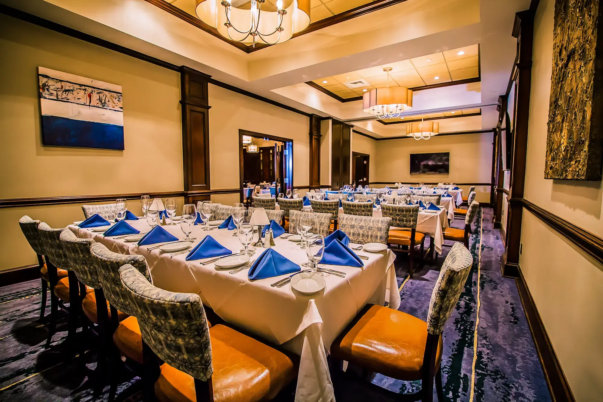The Carolina & Blue Ridge Rooms at Ruth's Chris Steak House - Charlotte Uptown