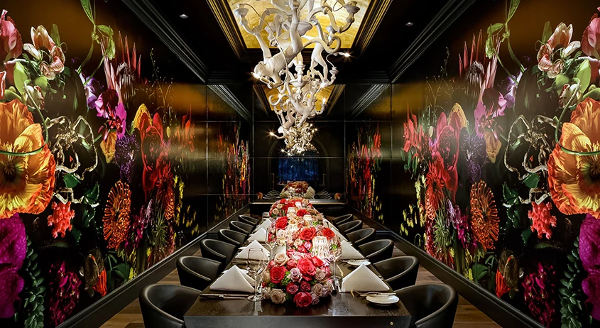 Private Dining Room at Mico at Grand Bohemian Hotel Charlotte