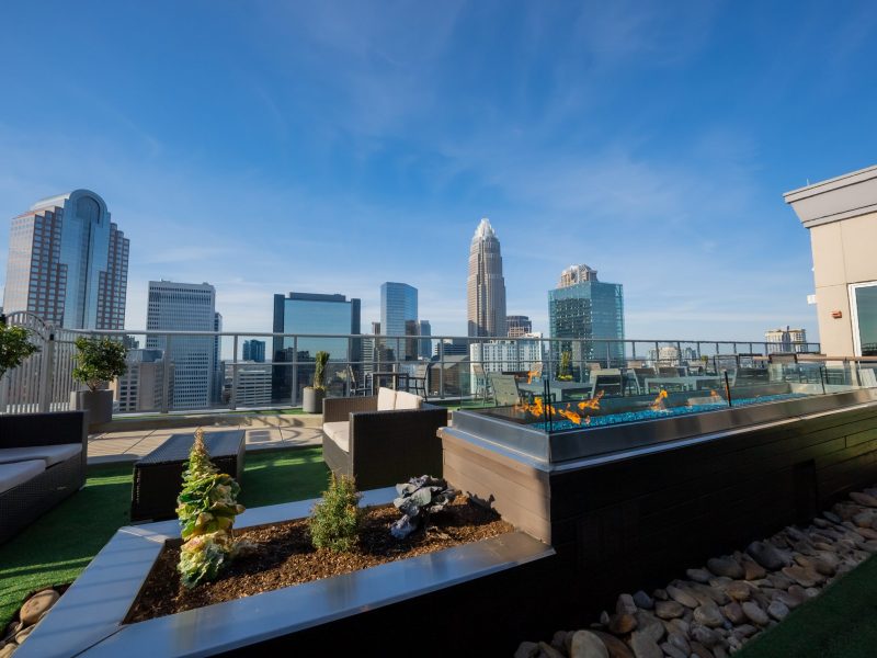 Cocktail Lounge & Rooftop Patio at Fahrenheit - Charlotte