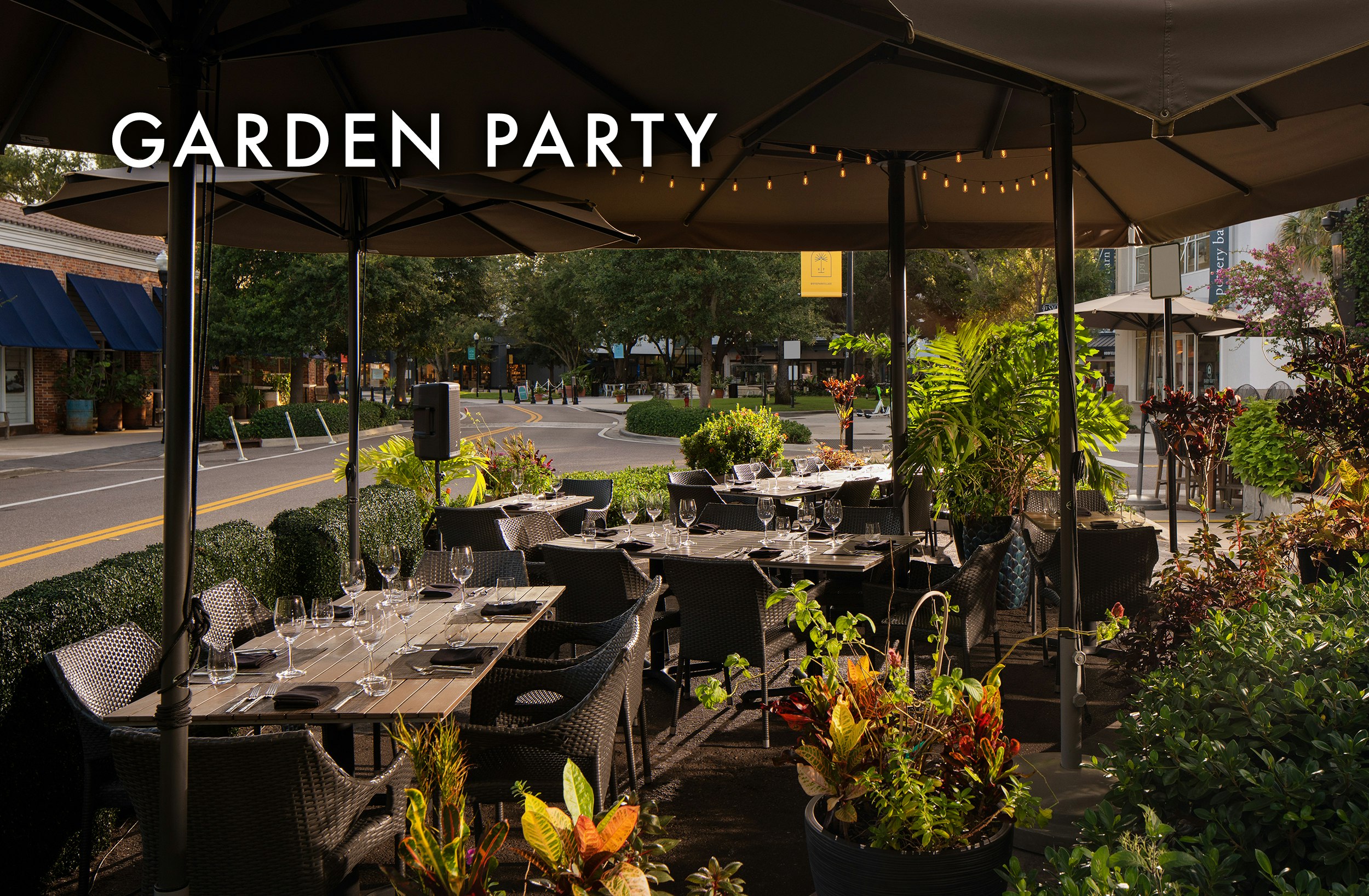 Garden Party at Meat Market Tampa