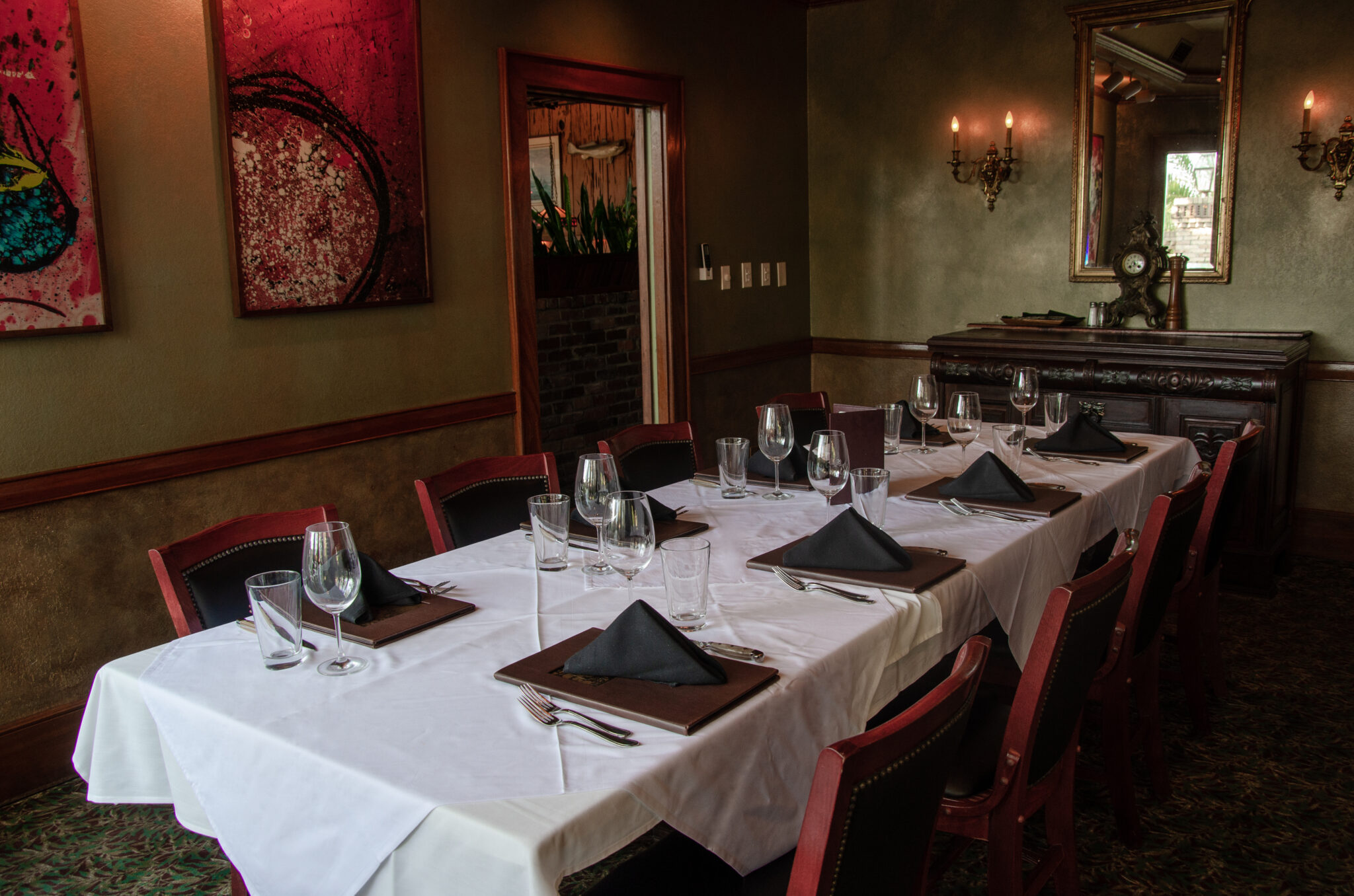 The Green Room at Charley's Steak House-Tampa, FL