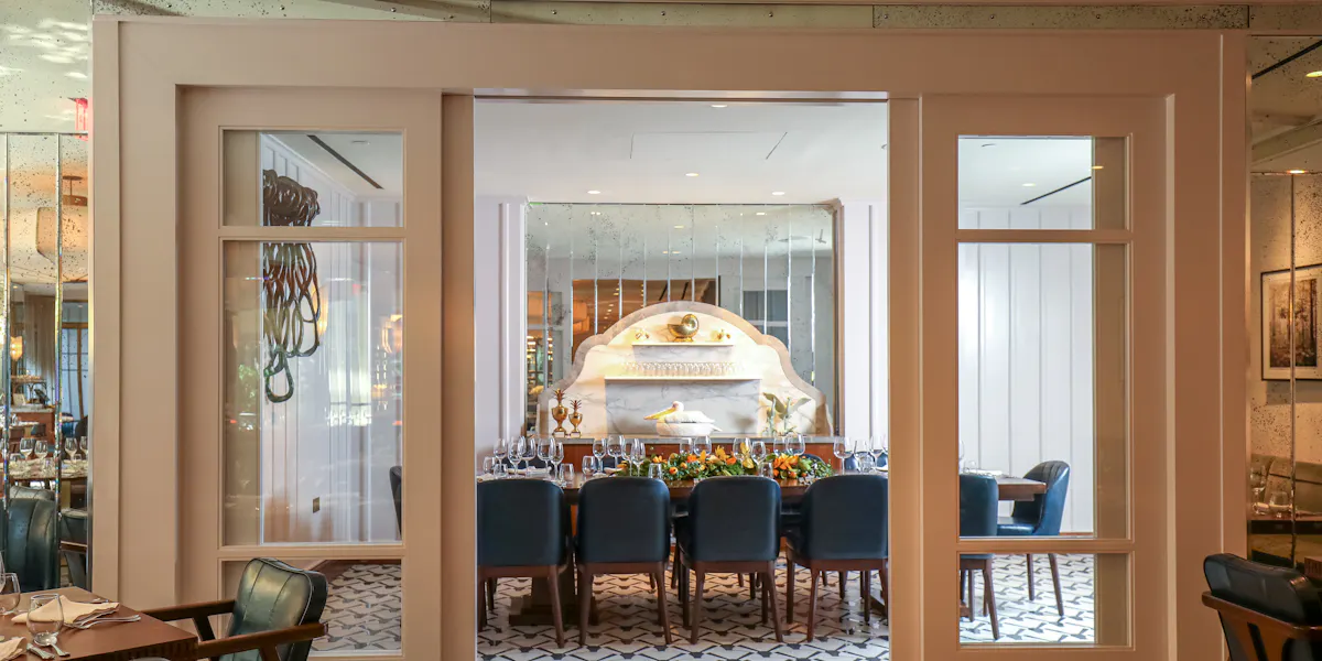 Private Dining Room at Chemin à la Mer