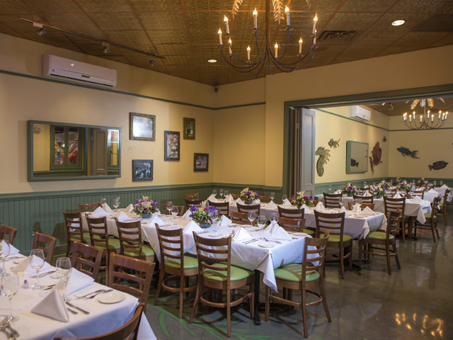 River & Lake Rooms at Red Fish Grill