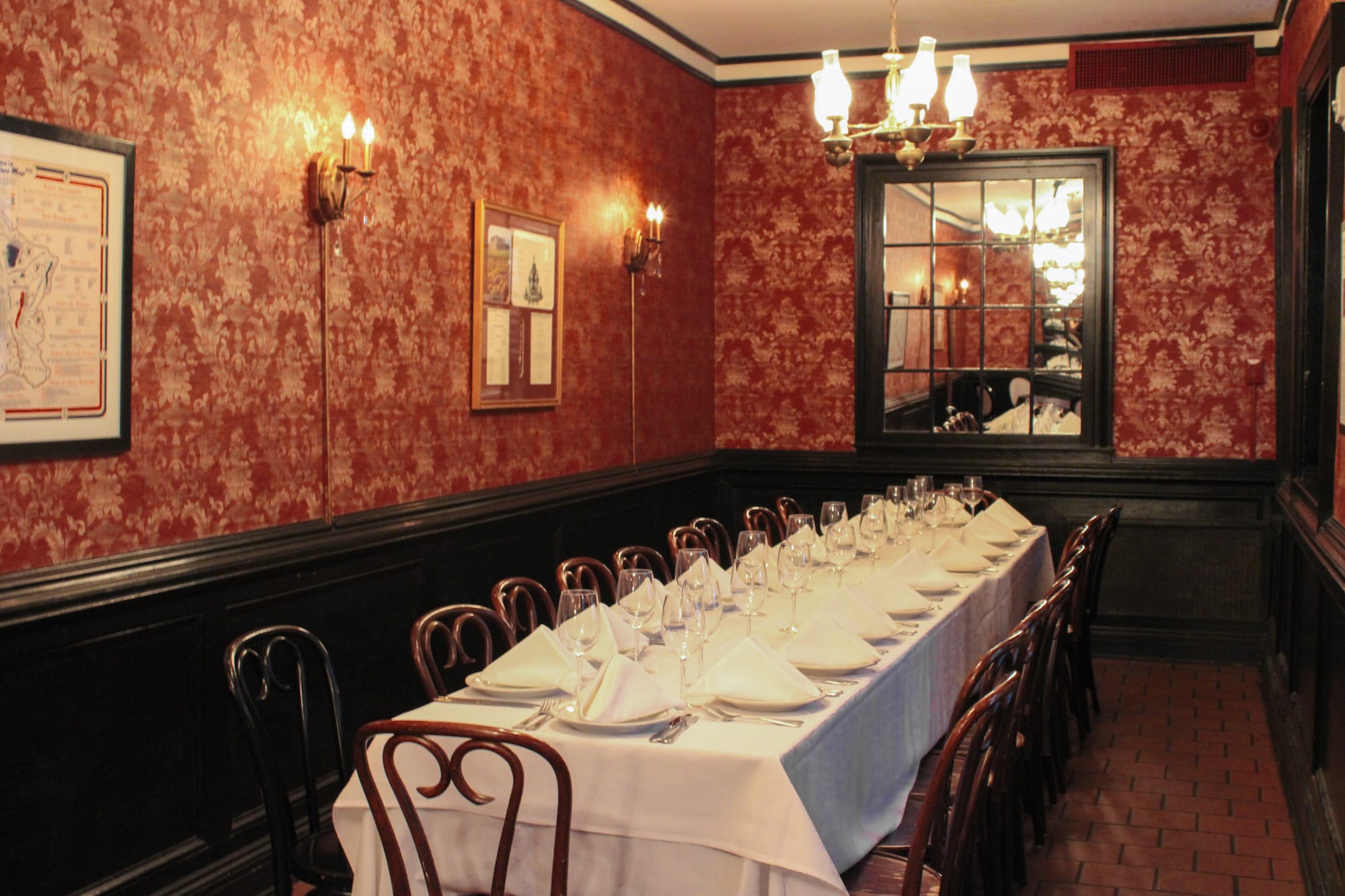 The Burgundy Room at Antoine's