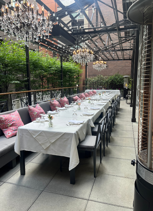 Patio at Il Terrazzo Carmine