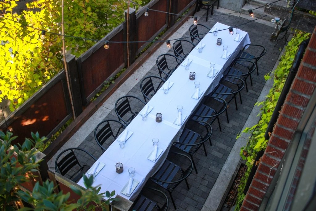 Garden Patio at Serafina