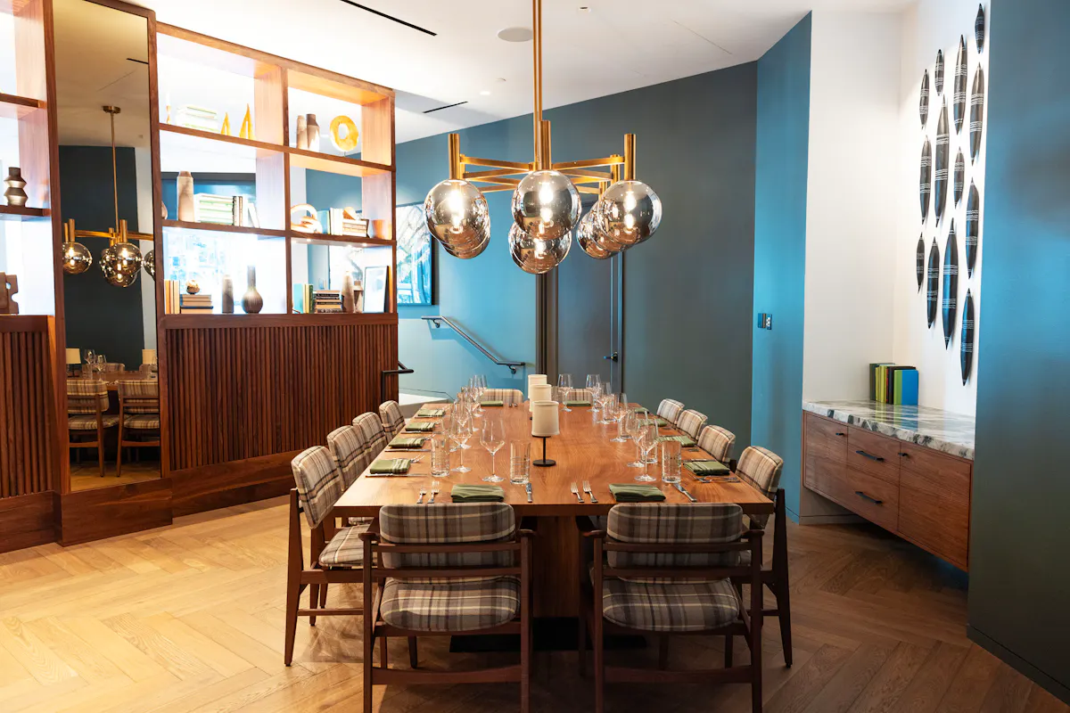 The Alder Room at Alder & Ash