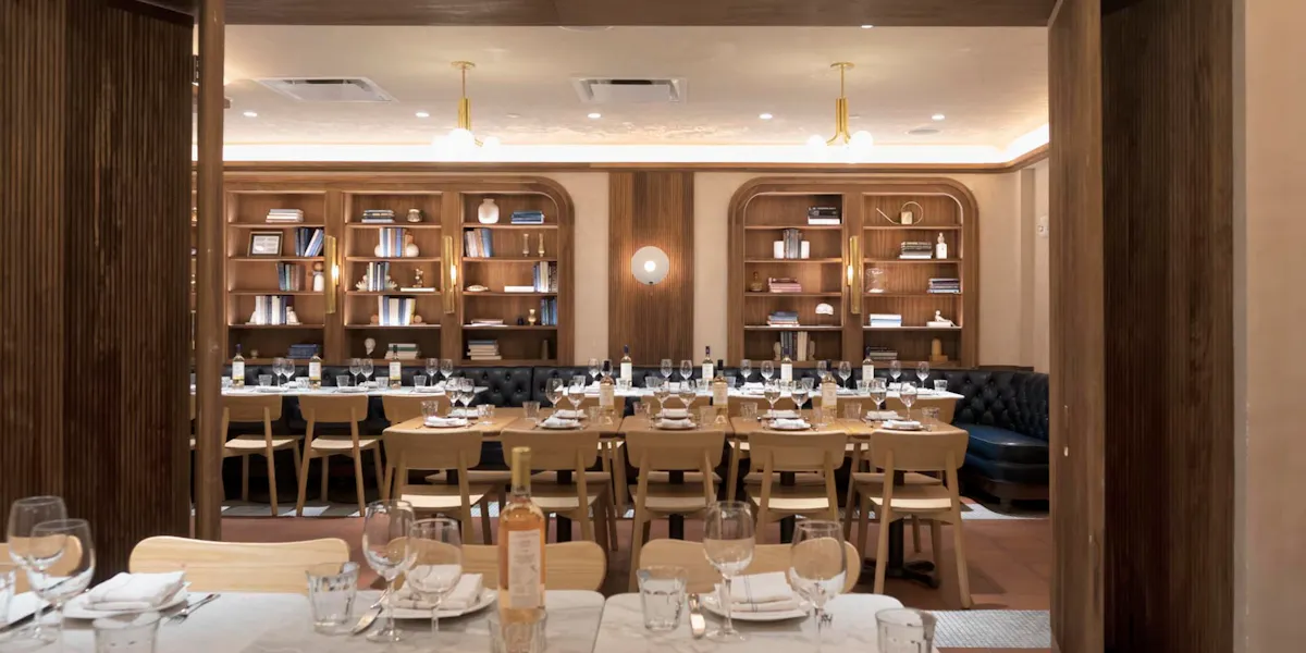 The Library North at La Pecora Bianca Bryant Park