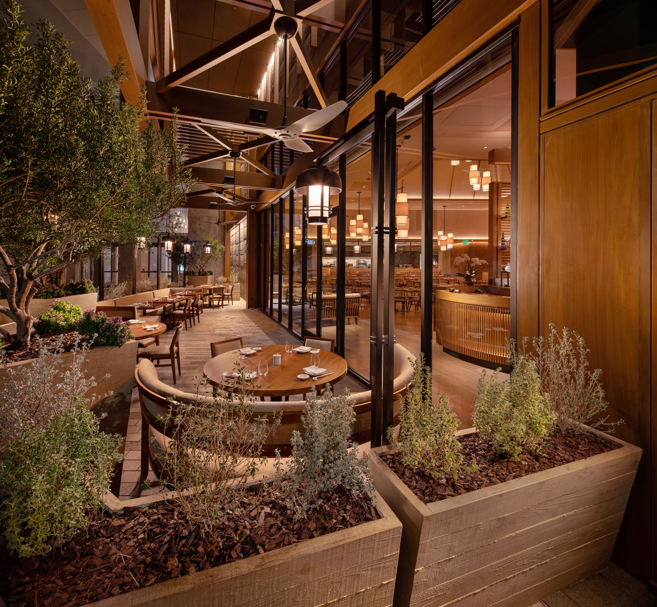 Patio at Nobu Scottsdale