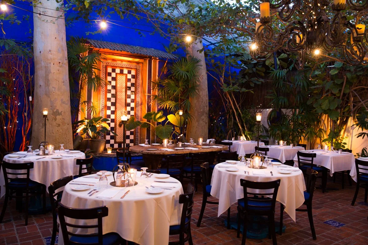 Garden Patio at The Little Door