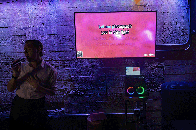 Karaoke Room at Mrs. Fish