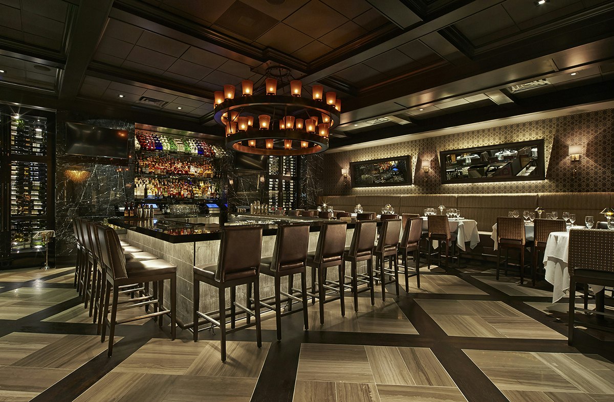 Bar Banquette at Mastro's Ocean Club - Downtown Los Angeles