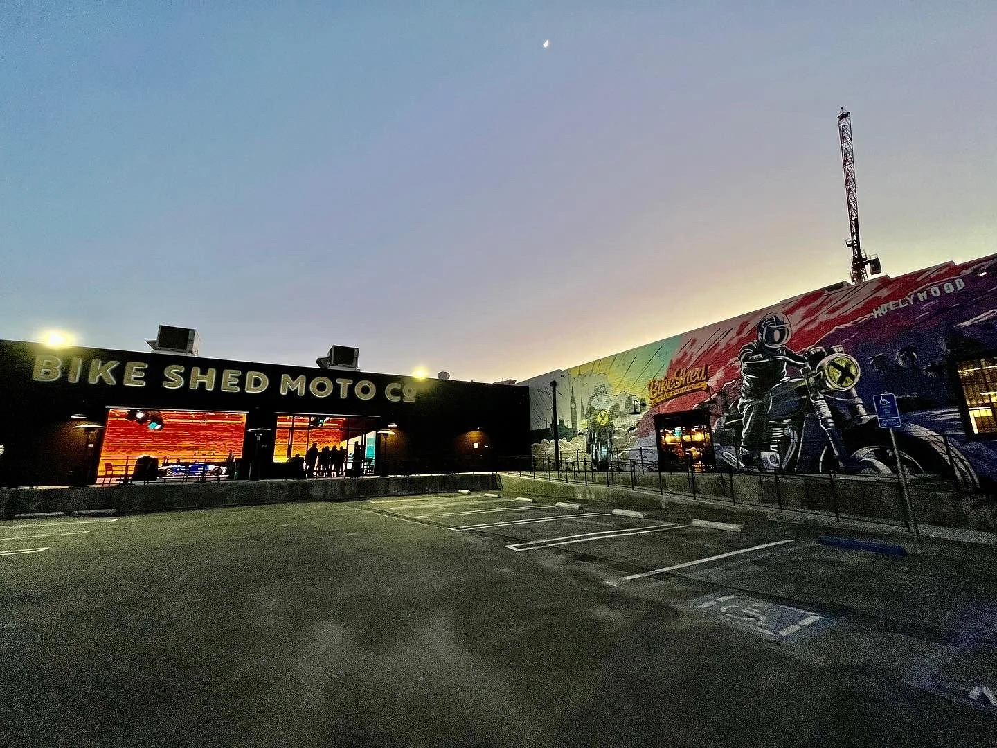 Mezzanine at Bike Shed Moto