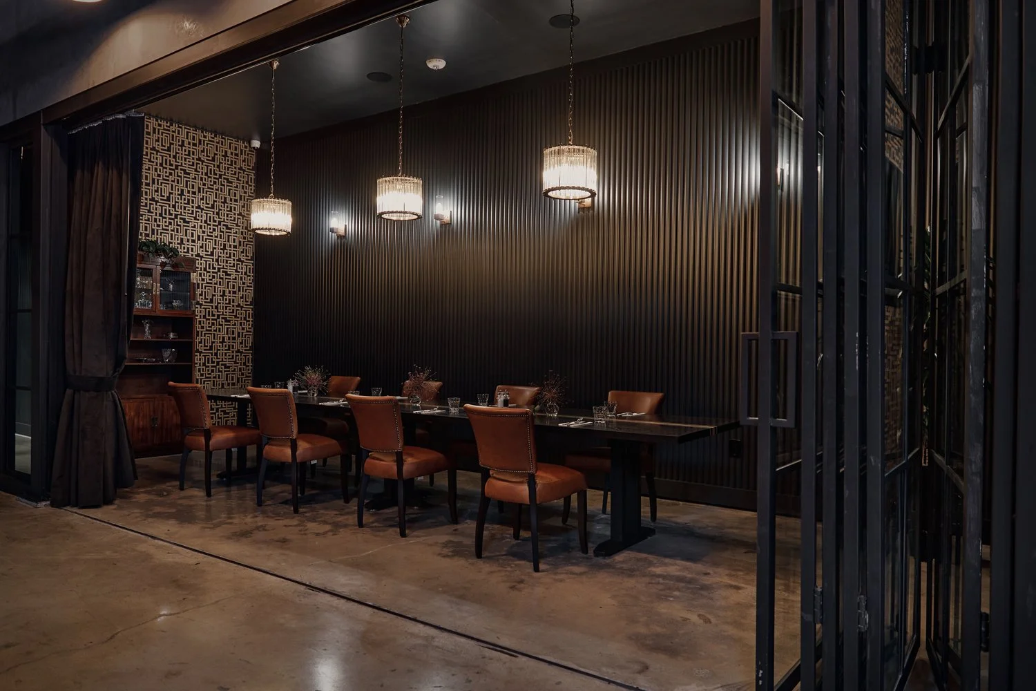 Private Dining Room at Bike Shed Moto