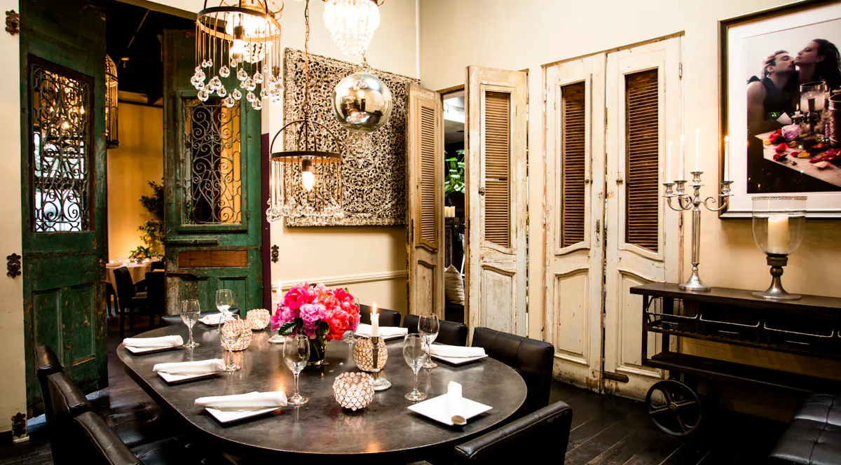 Sur Restaurant private dining 5