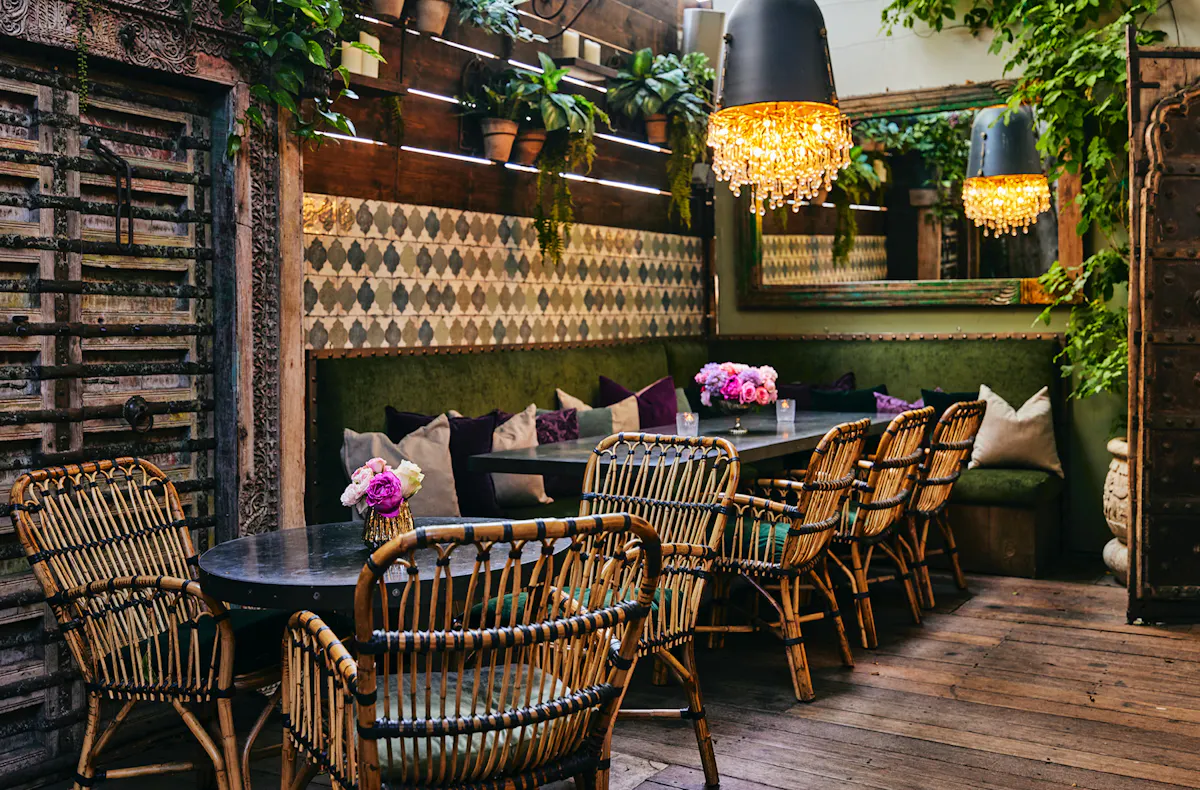Hidden Garden at Sur Restaurant