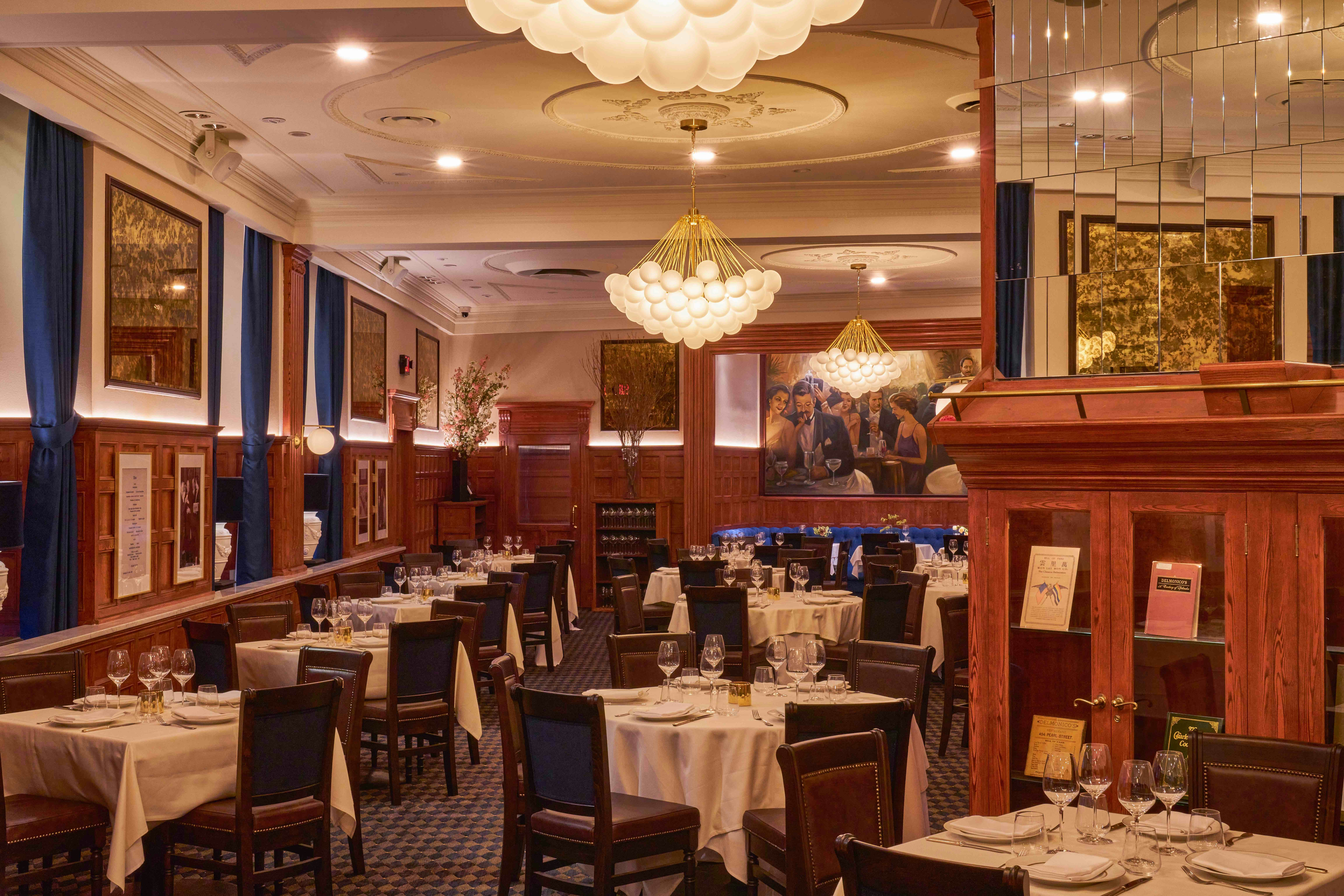 Main Dining Room at Delmonico's