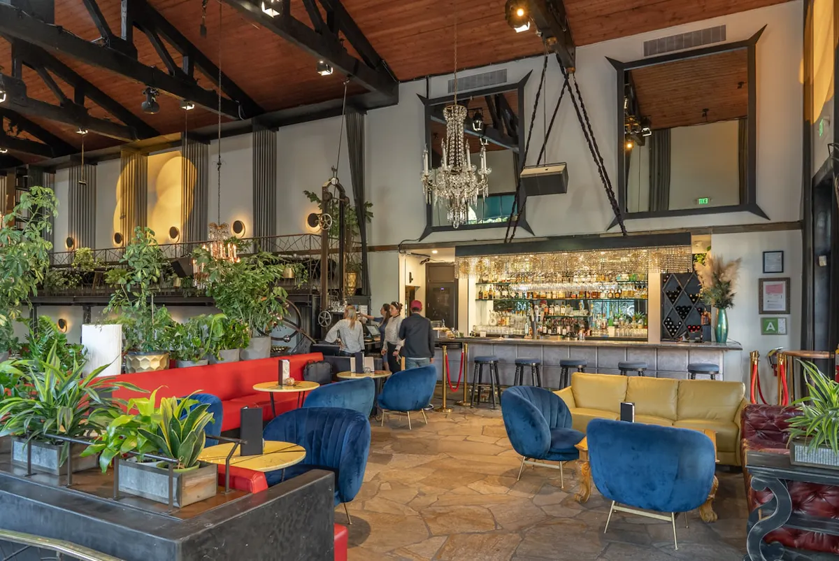 Lounge Area at La Boheme