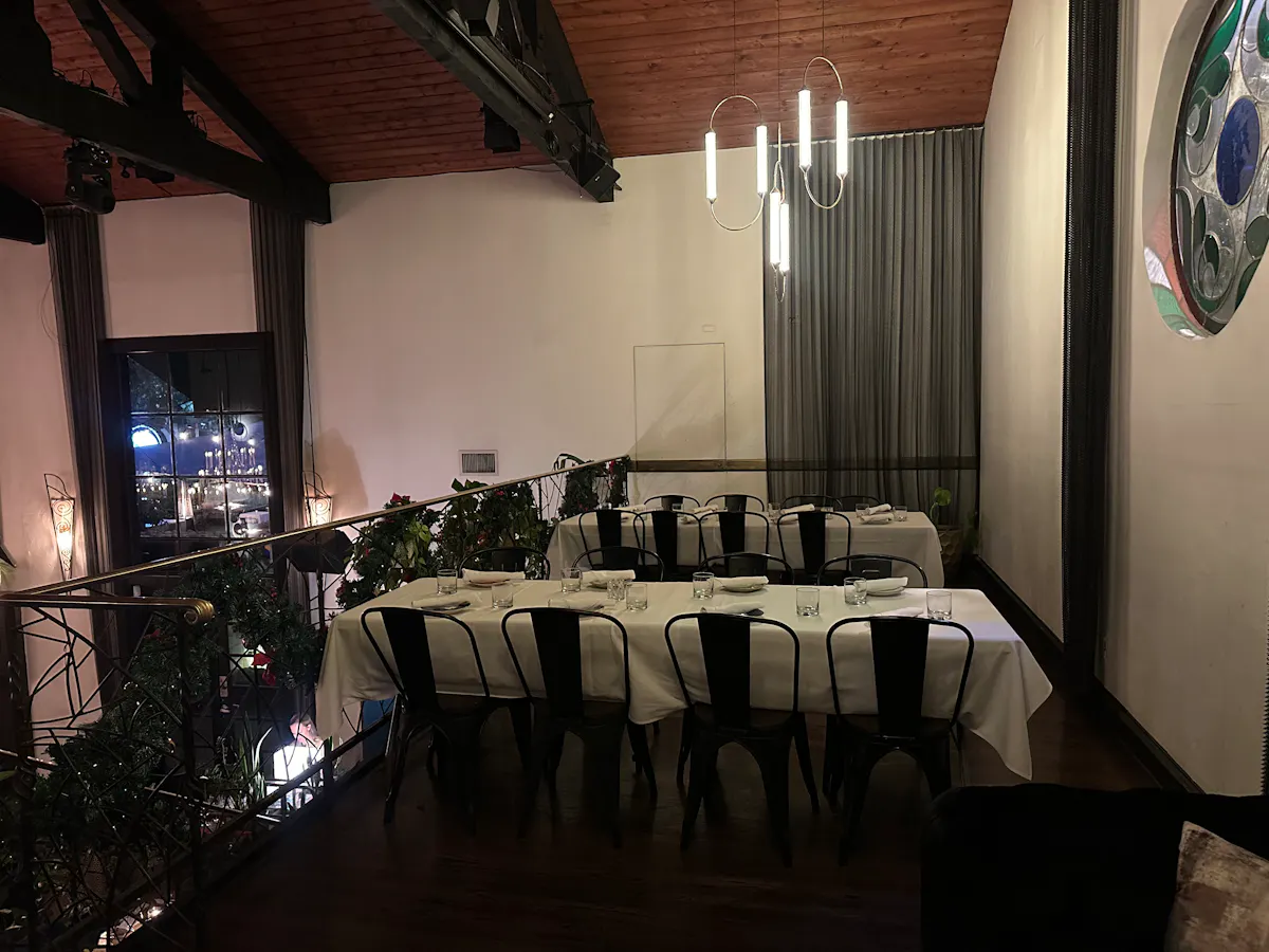 Upstairs Balcony at La Boheme