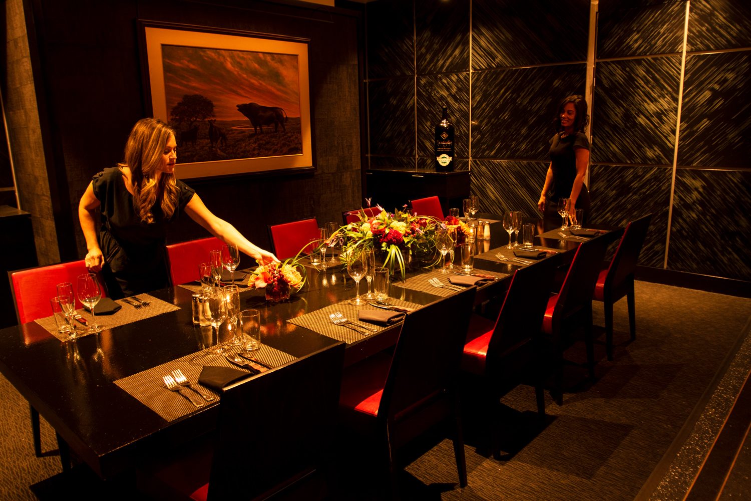 Manny's Steakhouse private dining 2