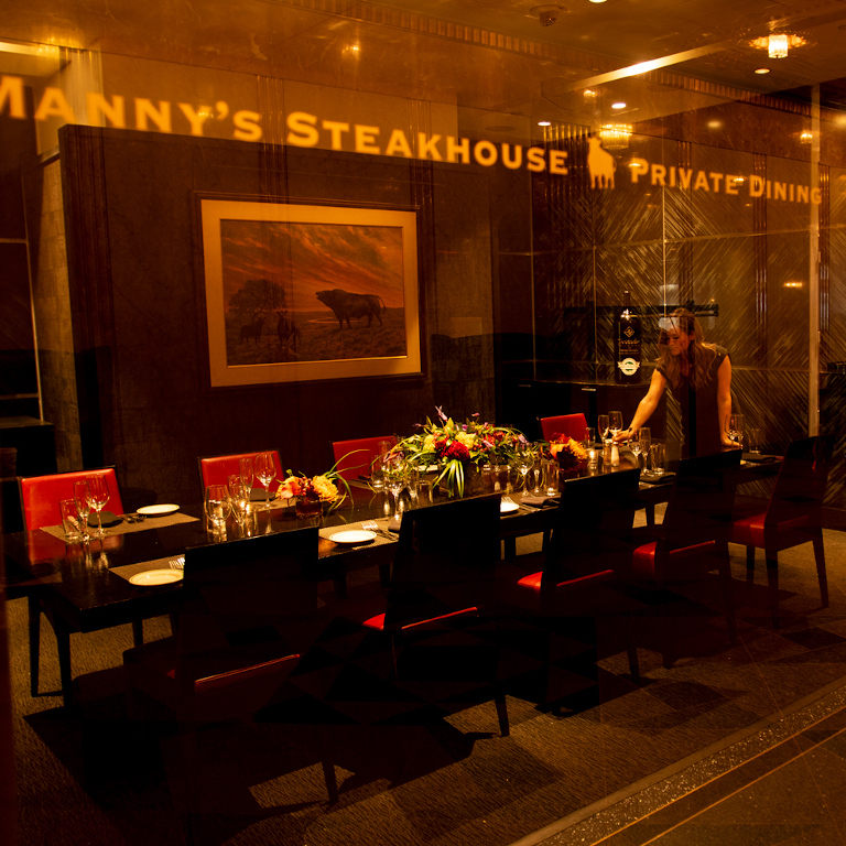 Manny's Steakhouse private dining 5