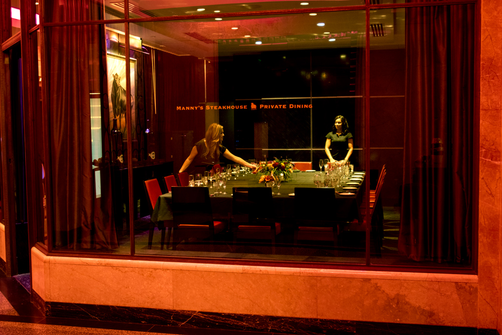 Manny's Steakhouse private dining 4