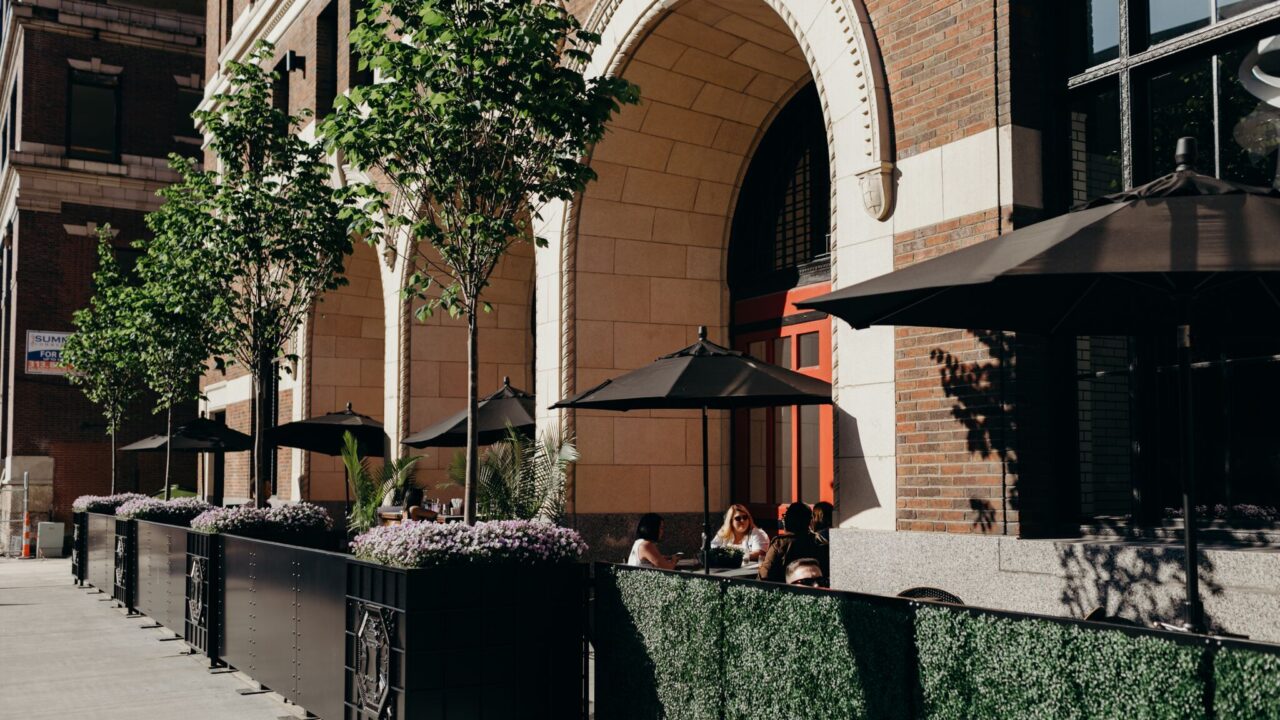 Patio at The Apparatus Room