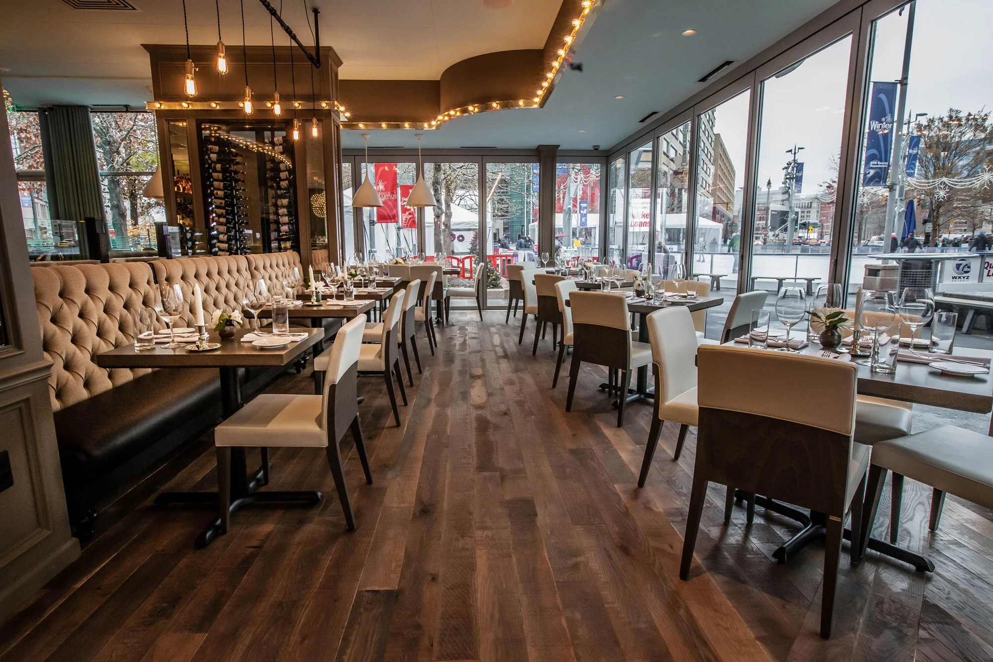 Outdoor Patio at Parc