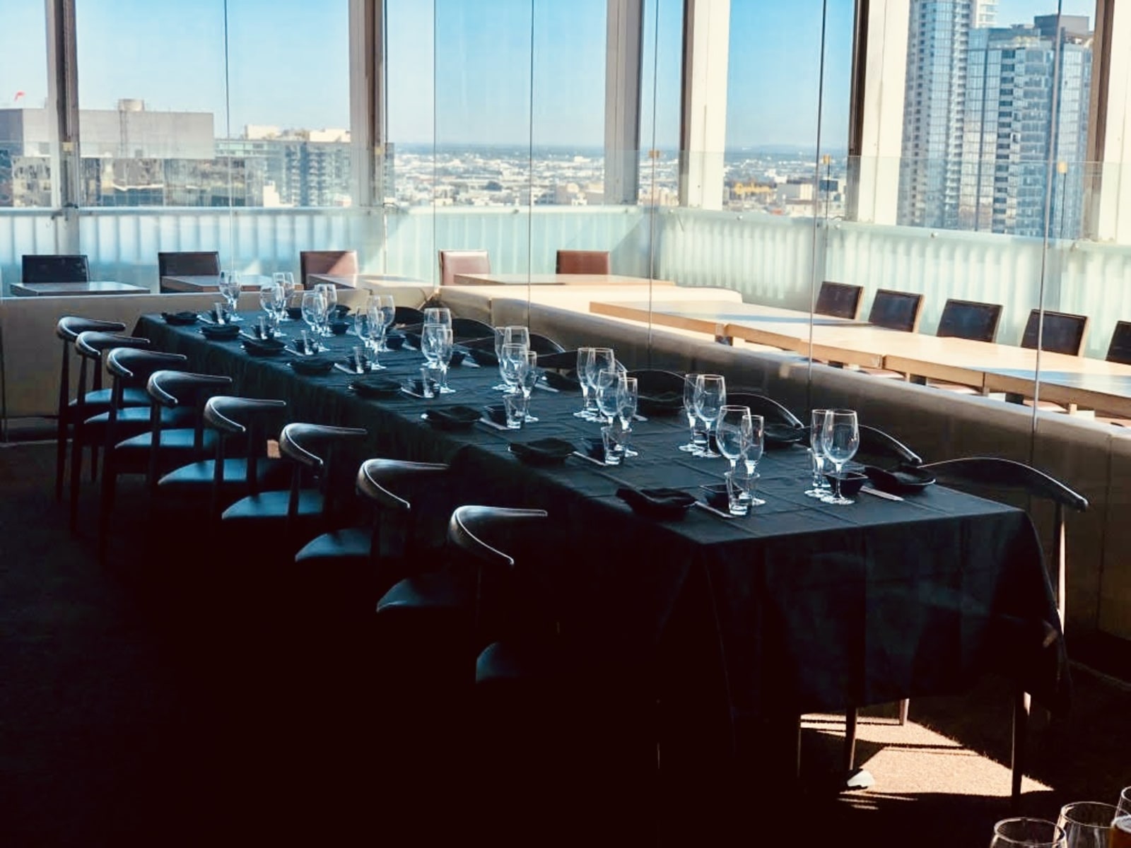 Private space at Takami Sushi & Robata Restaurant