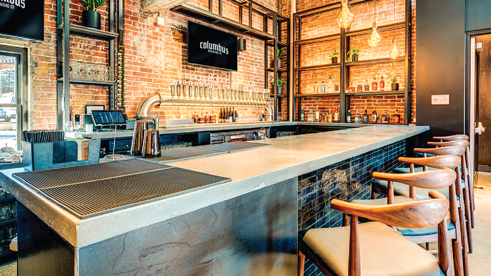 Columbus Brewing Company Beer Hall private dining 3