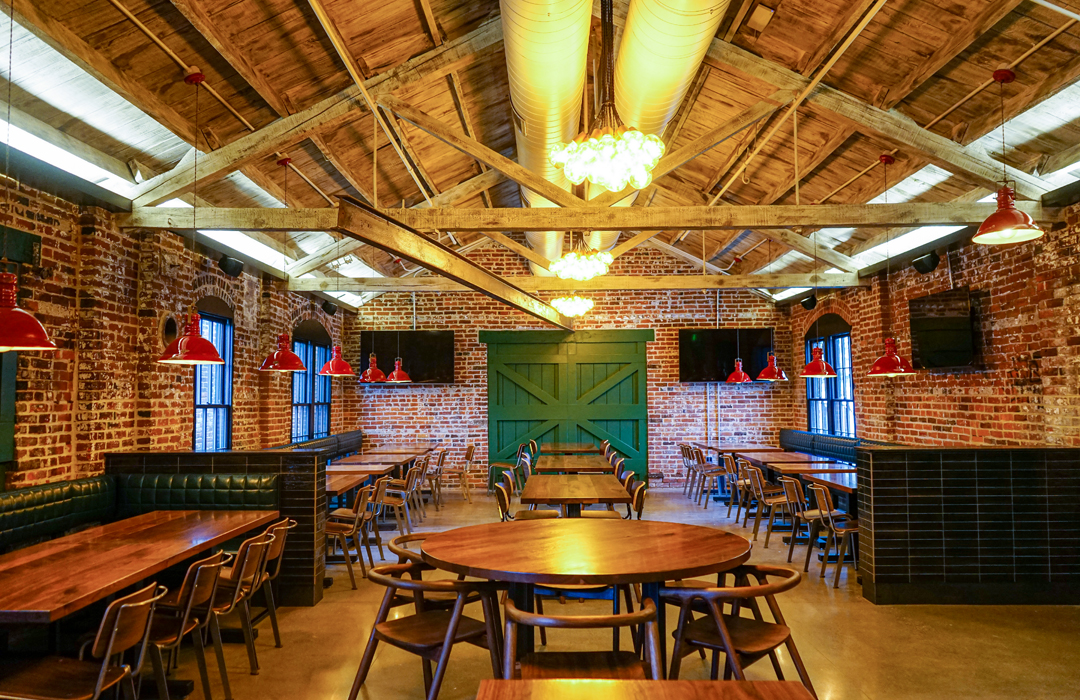 Half Patio at Columbus Brewing Company Beer Hall